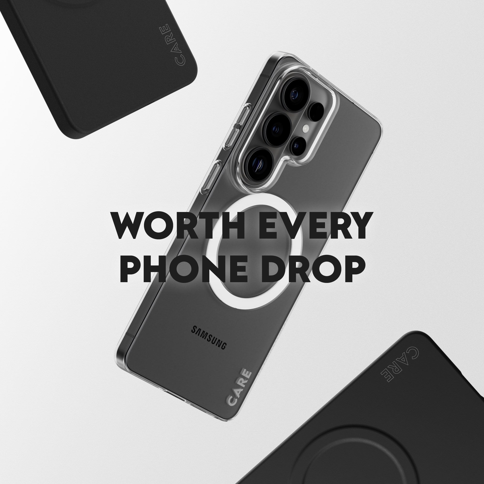 CARE™ by PanzerGlass® SL1M Case Transparent w. Qi Samsung Galaxy S26 Ultra